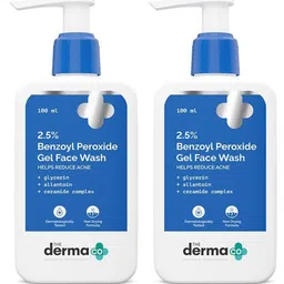 The Derma co. Set Of 2 2.5% Benzoyl Peroxide Gel Face Wash- 100 ml Each-picture-14