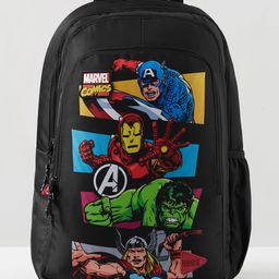 Wildcraft Wiki Disney  Champ 5 Avengers Backpack Black - 16.5 Inches-image-77