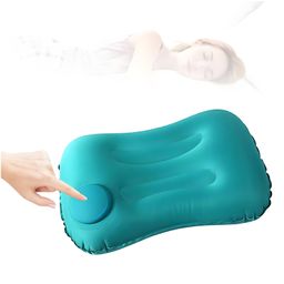 Cozy Vibes Nylon Ultralight Inflatable Camping Pillow, Compressible Comfortable Portable Travel Air Pillow for Neck&lumbar Support While Camping, Backpacking, Hiking - Pack of 1 - Color May Vary-55