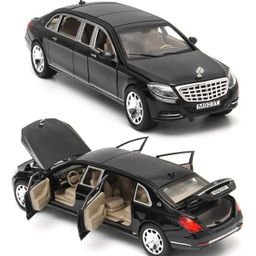Magicwand 1:24 Scale Die-Cast Mayybach Pullman Pull Back Sedan With Music & Lights-19