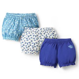 Pine Kids Cotton Elastane Knit Printed Bloomers Pack of 3 (Color May Vary)-image-96