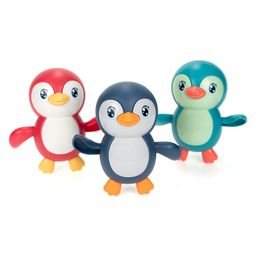 YAMAMA Swimming Penguin Bath Toy for Babies, Floating Toys for Kids Tub, Cute Bathing Toys for Toddlers, Bathtub Toys for Baby Boys And Girls - (Pack of 3 Multicolor)-22