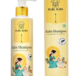 Pure Aura Baby Shampoo with Hibiscus, Aloe Vera & Coconut Oil for Nourished & Tear-Free Wash 200 ml-10