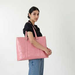 Mast & Harbour Women Textured Structured Shoulder Bag with Pouch-image-43