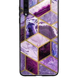 QRIOH Geometric Printed Samsung Galaxy A70 Back Case Mobile Accessories-image-78