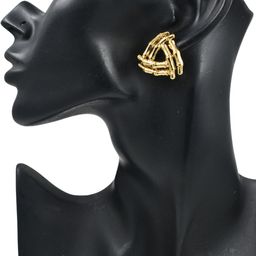 J & C Fashion Are Stainless Steel Gold-Plated Earrings-image-85