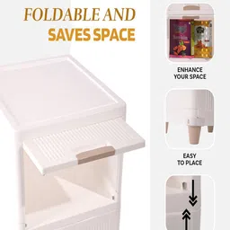 Kuber Industries White Set of 2 Regular Multi-Utility Organisers image 5