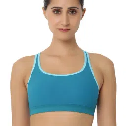 Triumph Green Triaction 134 Top Padded Wireless Medium Bounce Control Reversible Sports Bra-picture-2