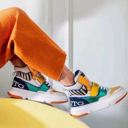 Saint G Women's Laurel Multi Ankle High Sneakers-image-86