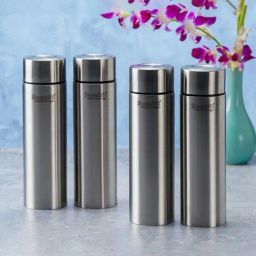 Sumeet Silver Stainless Steel 4 Water Bottles 1000ml-45