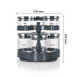 borosil Borosil¿Transparent Glass Jar & Container (600ml) image 4