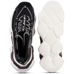 Atom Men's Gansta1 Black Running Shoes image 4