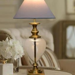 Kapoor E Illuminations Golden Metal Table Lamp - Set of 1-36