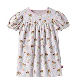 Nino Bambino Kids White Printed Top-image-77