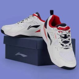 Li-Ning Men's Ultra Force White Indoor Court Shoes-image-127