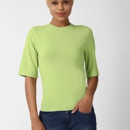 Forever 21 Green Regular Fit Top-picture-15
