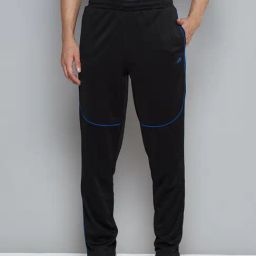 ALCIS Black Slim Fit Trackpants-image-87