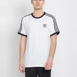 Adidas Originals White Regular Fit Striped T-Shirt-image-47