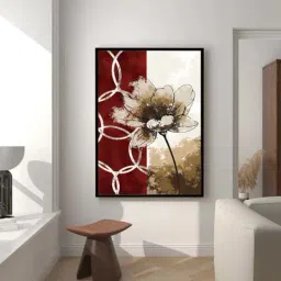 Art Street Black Engineered Wood Mantra Uv Sunflowers Watercolored Wall Art-image-43