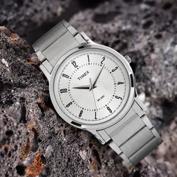 Timex Men Silver-Toned Analogue Watch - TI000R41400-38