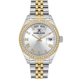 Daniel Klein Silver Dial Analog women watch - DK1.13867-4-18