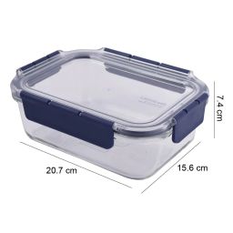 Lock & Lock Transparent Glass Airtight Containers With Lid image 4