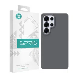 SPRIG Solid Printed Samsung Galaxy S25 Ultra Bumper Case Mobile Accessories-5