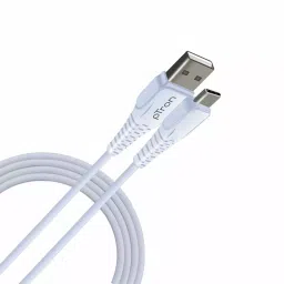 pTron Solero T241 2.4A Type-C Data & Charging USB Cable (White)-14