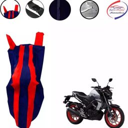 Auto Pearl Waterproof Two Wheeler Cover For Yamaha MT-15 (Red & Blue)-image-61