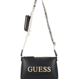 Guess Black Beacon Falls Cross Body Bag-image-63
