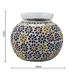 Homesake Multicoloured Self Design Handcrafted Table Lantern image 2