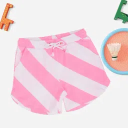 Pantaloons Junior Girls Pink Shorts-picture-21