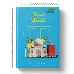 Sundaram Note Book Single Line Case Bound 288 Pages A4 64 GSM, 355 image 2