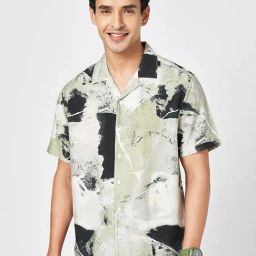 People By Pantaloons Multicolored Regular Fit Printed Shirt-picture-22