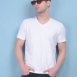 Crimsoune Club White Cotton Regular Fit T-Shirt-picture-31