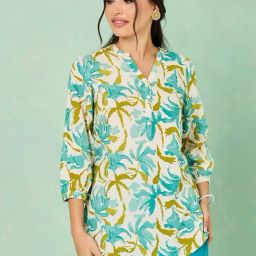 Styli White Printed Tunic-image-22