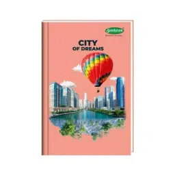 Sundaram Note Book Single Line Case Bound 192 Pages A4 64 GSM, 354-51