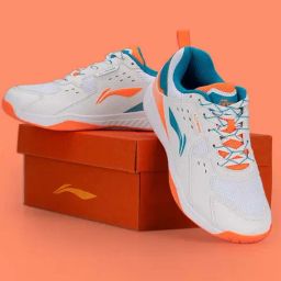 Li-Ning Men's Ultra Force White Indoor Court Shoes-image-126