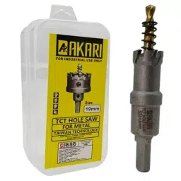Akari 19 mm Metal Hole Saw For Making Precise Circular Holes in Metal, Wood, Plastic, MHS-4 (Pack of 10)-picture-22