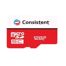 Consistent Hi-Speed Series Micro SD Card 128 GB Class 10 for Video Surveillance Camera, White & Red-image-35