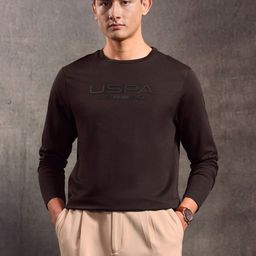 U.S. Polo Assn. Denim Co. Men Brand Logo Printed Round Neck T-shirt-picture-31