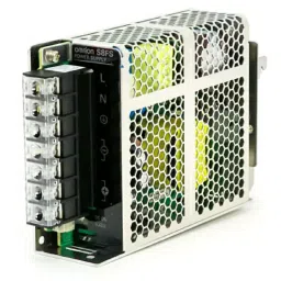 Omron Switching Power Supply with Cover/Din Rail Mounting S8FS-G Terminal Block, S8FS-G10012CD image 2
