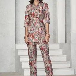 all about you Printed Top & Trousers Co-Ords-picture-34