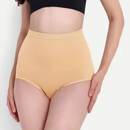 Trulymart Pack Of 2 Seamless High Waist Tummy Shaper-image-89