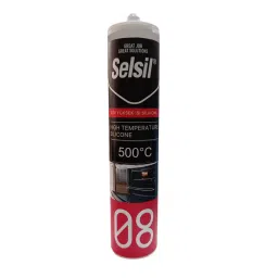 Selsil 280 ml RTV Sealant 500° Red for Aluminium, Glass, Glazed Ceramic, Metal (Pack of 6)-20