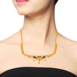 P.C. Chandra Jewellers 22 kt Gold Necklace-picture-28