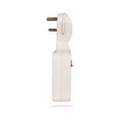 Elegant 6 Amp 2 Socket, 3 Switch & 2 USB ABS White Universal Plug with Indicator image 4