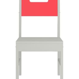 Adona Mystica Solid Teak Wood Study Chair - Pink-picture-22