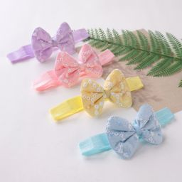 Babyhug Free Size Headbands with Bow Applique Pack of 4 - Multicolour-picture-14