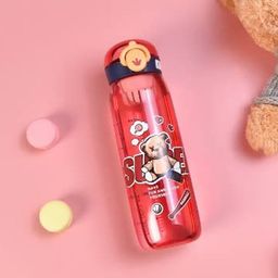 AKN TOYS  Water Bottle with Sipper Red - 600 ml-image-12